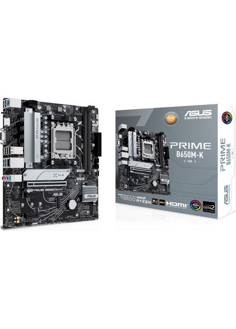 Материнська плата PRIME B650M-K (sAM5, AMD B650, PCI-Ex16) Asus (339080482)