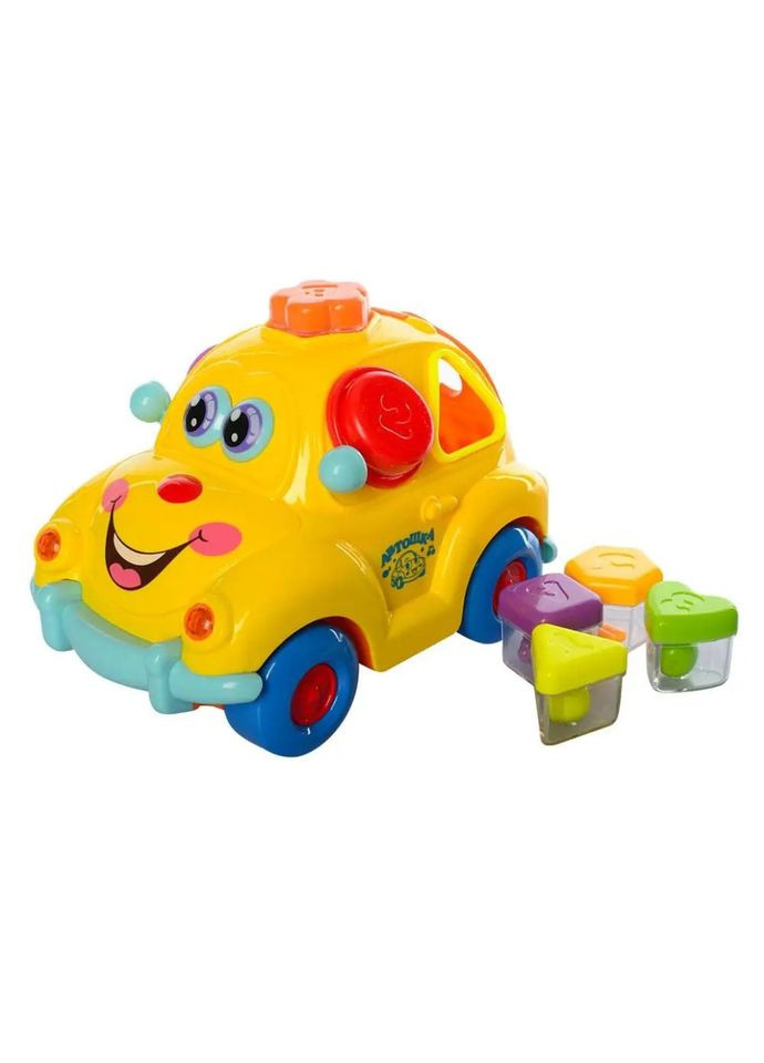 Развивающая музыкальная игрушка Машинка 9170 UA, свет, ездит, на украинском языке Hola (316271221)