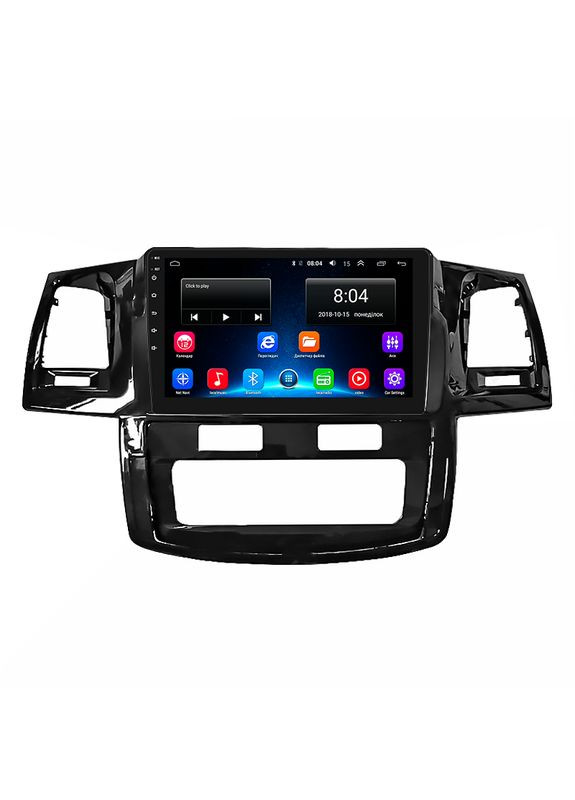 Штатная магнитола 9" для Toyota Hilux VII Рестайлинг 2011-2015 4/64Gb/ 4G/ Wi-Fi/CarPlay Тойота 3 шт. Lesko (336205044)