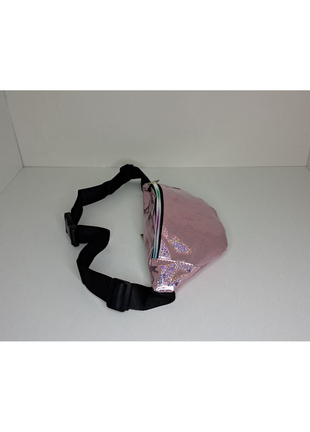 Сумка бананка ніжно-рожевого кольору No Brand (363116567)