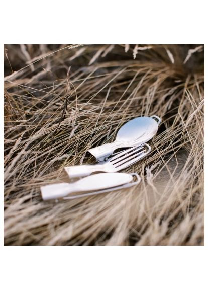 Набір туристичного посуду (T-FC-0021-metal) Tribe Compact Set сталевий (370019367)