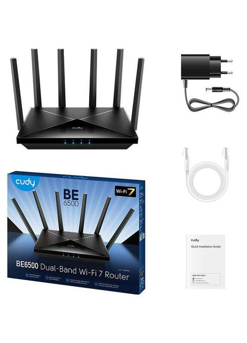 Wi-Fi роутер Black (WR6500) Cudy (366828476)