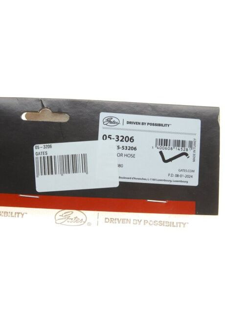 Изогнутый патрубок системы охлаждения 05-3206 Gates (366119456)