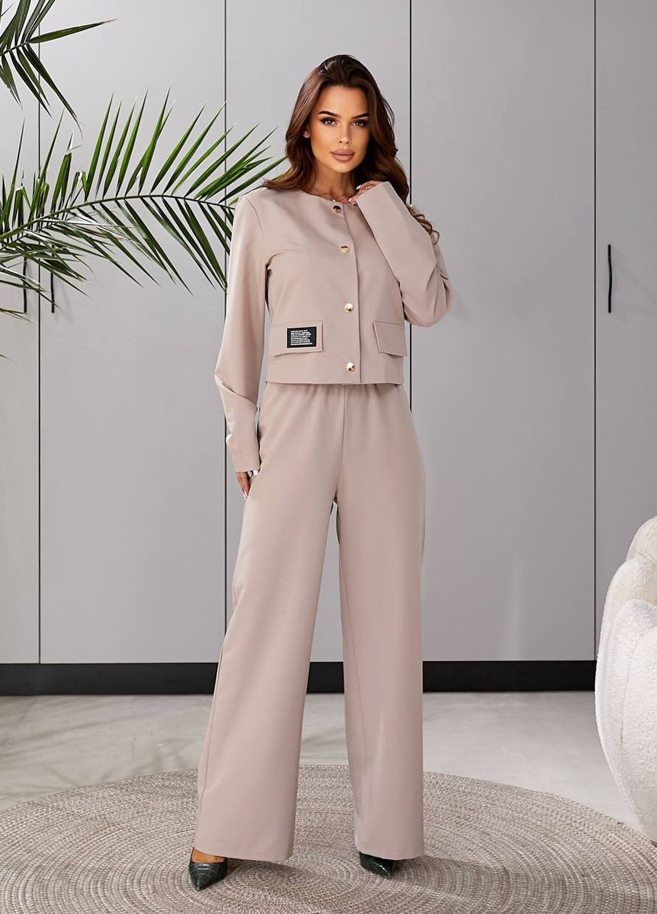 Жіночий брючний костюм ділового стилю Modena (318561055)