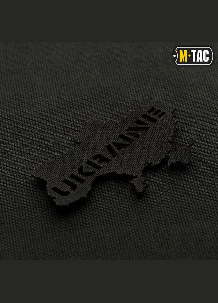Нашивка Ukraine (контур) сквозная Laser Cut Black M-TAC (315047830)