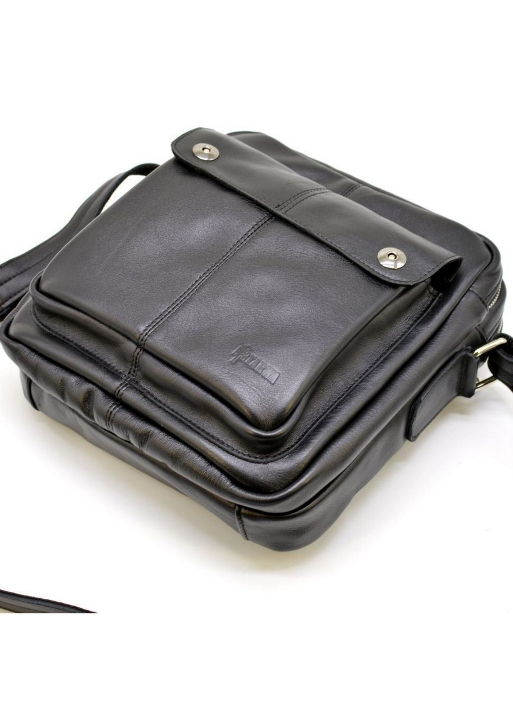 Чоловіча шкіряна сумка через плече 24х25.5х8 см TARWA (315870301)