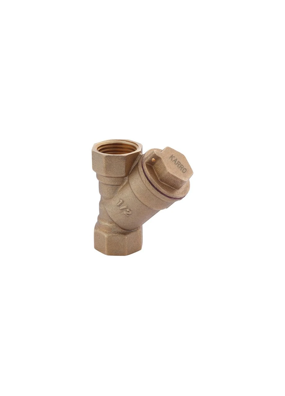 Фільтр грубої очистки для газу 1/2" ВВ латунний KR-202 Karro (317169889)