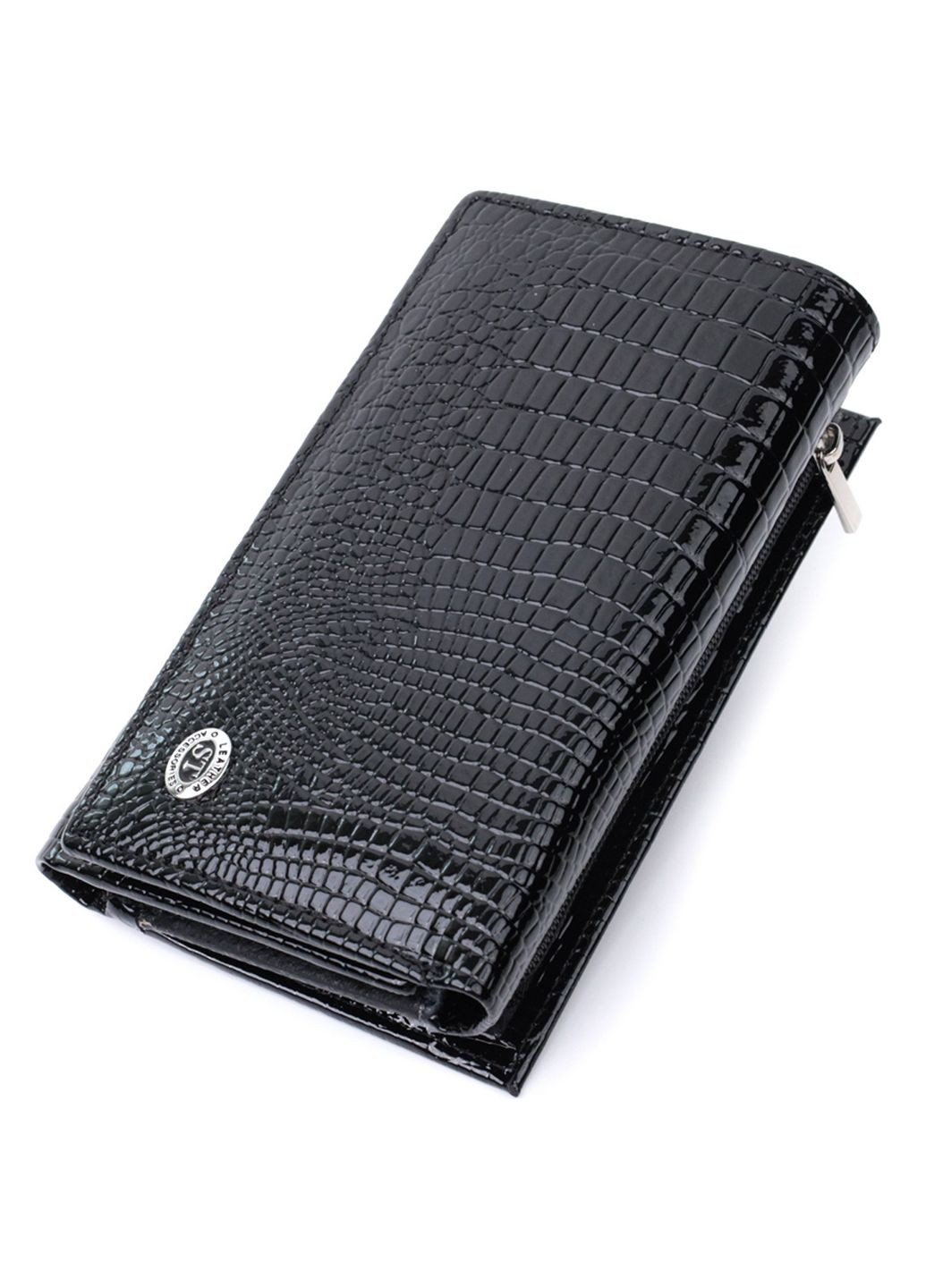 Жіночий шкіряний гаманець 14х9х3 см st leather (315871375)