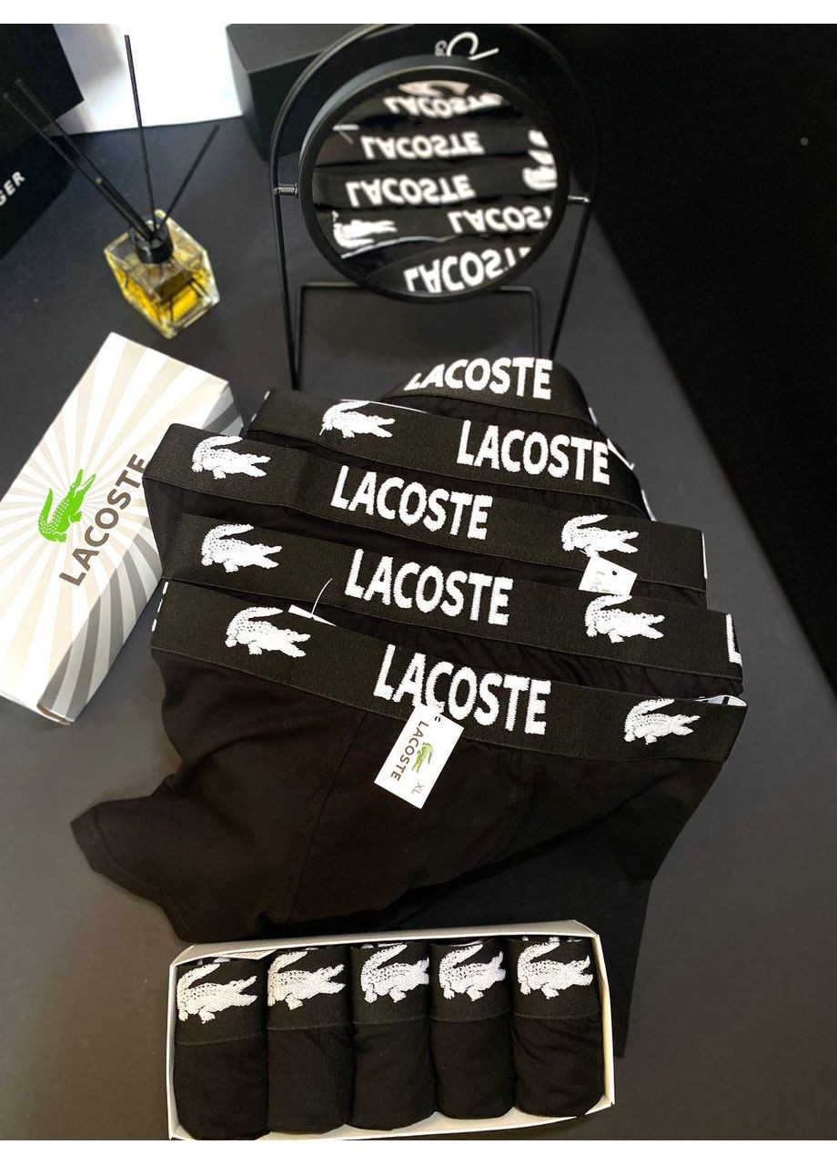 Набор 5 шт черных боксеров | Трусы мужские | Боксеры мужские No Brand (360978465)