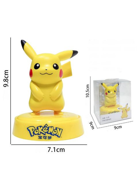 Покемон Пікачу Pokemon Pikachu фігурка автомобільний парфум освіжувач повітря 10см жовтий Shantou (296627789)