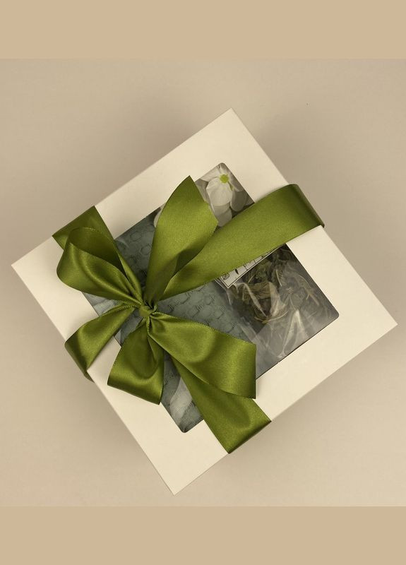 Набор для бани сауны SPA набор для женщины девушки (5в1) тюрбан, полотенце, соль, зеленый чай, мыльный цветок (5743-8014) No Brand (336186775)