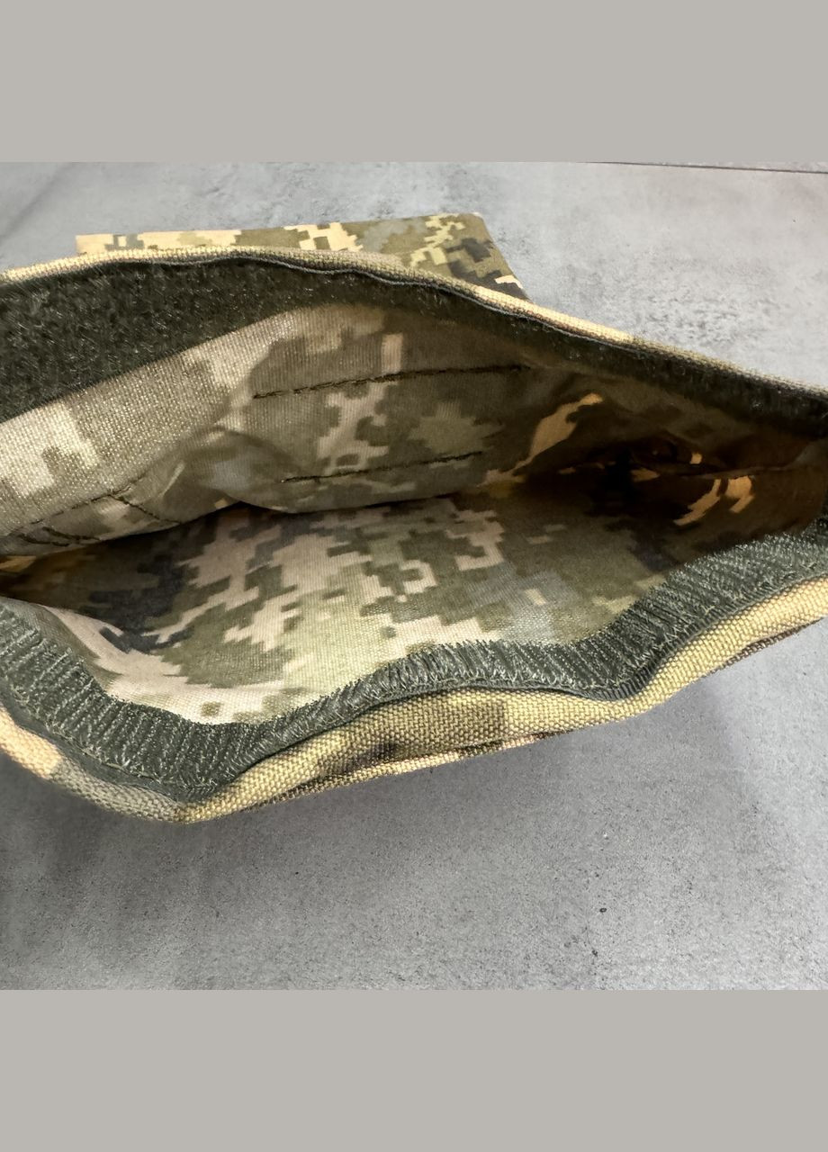 Підсумок під балістичний пакет 300х150 для захисту попереку, Піксель, для плитоноски, Cordura 1000D ( ) WinTac (338625100)