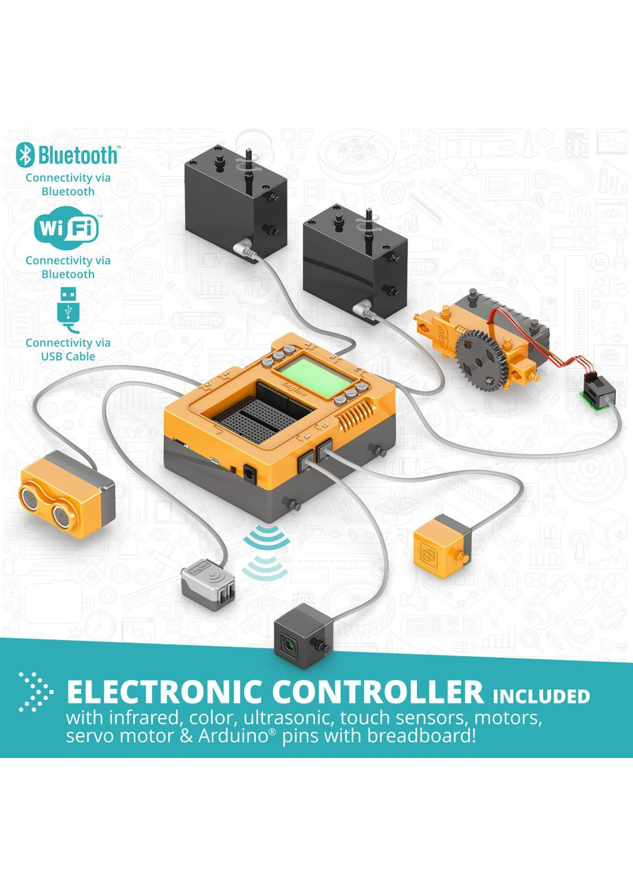Конструктор STEM & Robotics Produino Set v2 Engino (362915060)