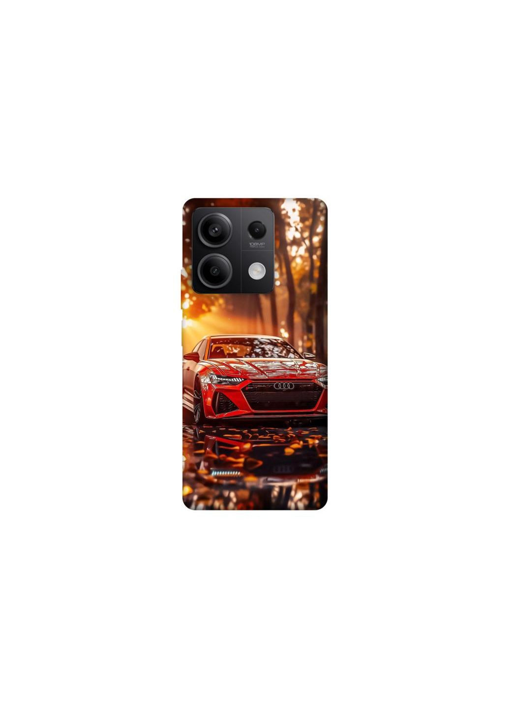 Чехол на Xiaomi Redmi Note 13 5G Audi at sunset Frontalka (354190980)