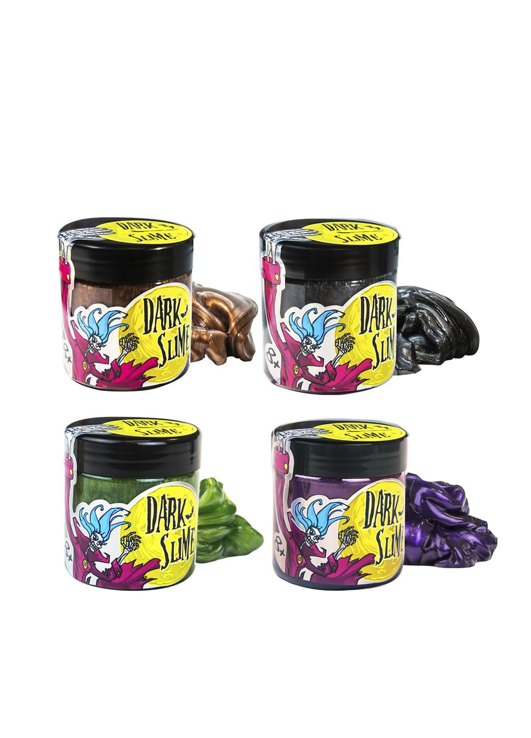 Слайм - "Dark slime - перламутровый" цвет разноцветный ЦБ-00143630 Strateg (332005809)