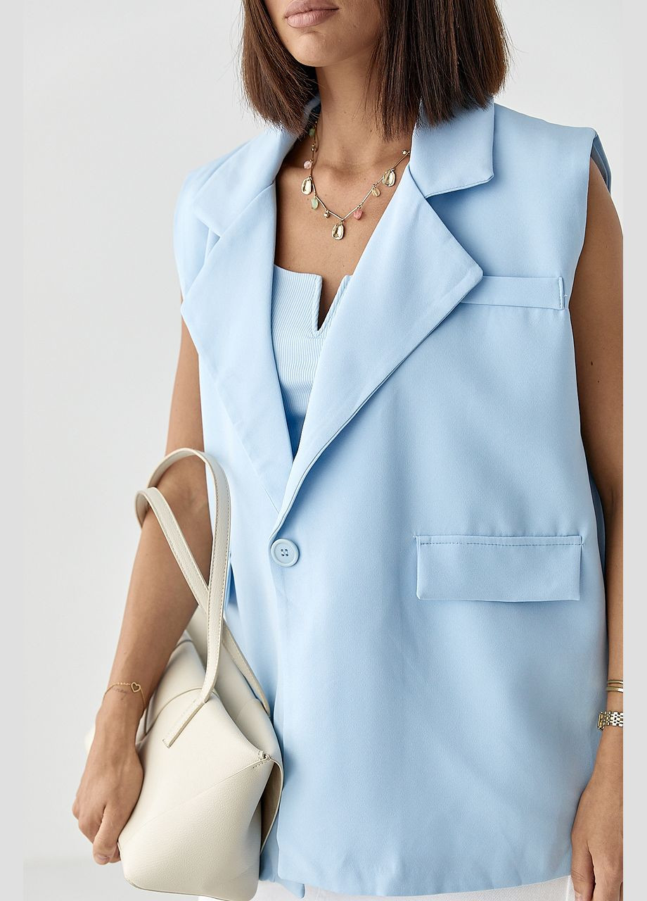 Классический жилет свободного кроя Lurex (336678791)