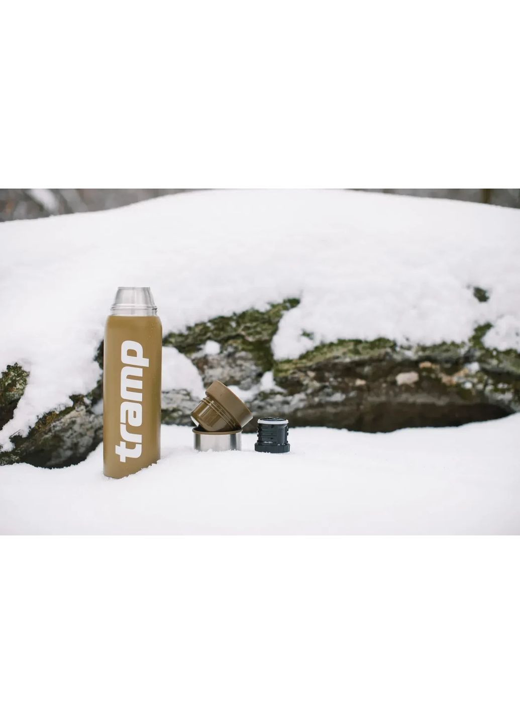 Термос Expedition Line 0.5 л питний термос TRC-030-olive Tramp (363132374)