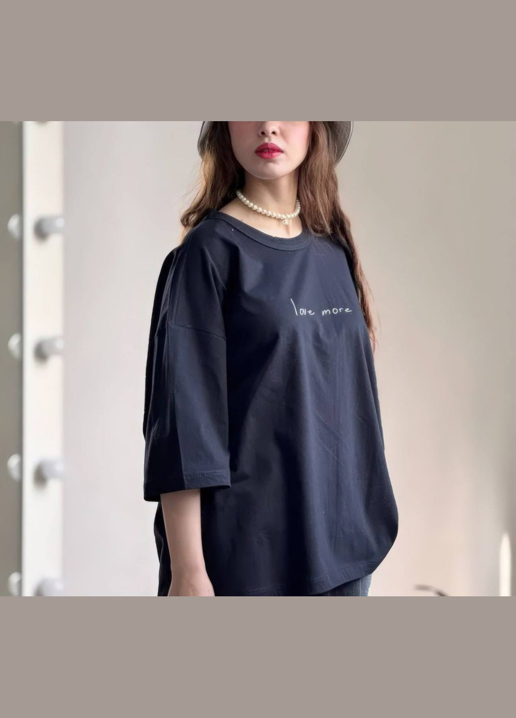 Женская базовая футболка оверсайз Avanti - (330752440)