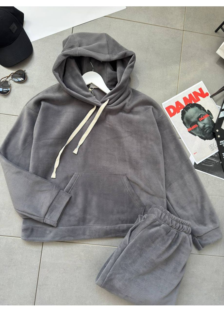 Мужской теплый костюм с капюшоном из поллара флиса 🔥 (Замеры в описании) DK/DL Мода без кордонів (367164489)