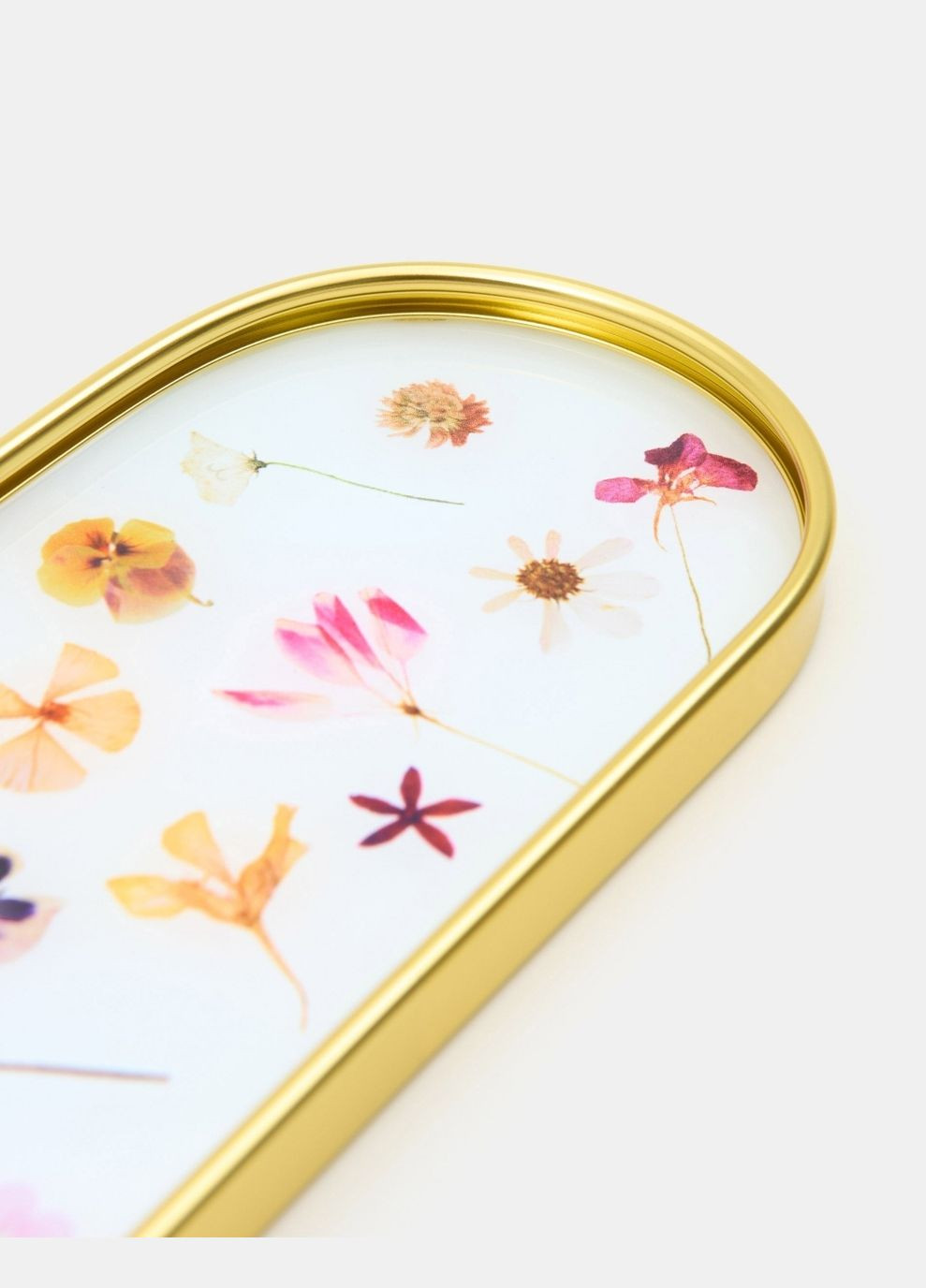 Декоративна таця з квітами No Brand Квіти (317294917)