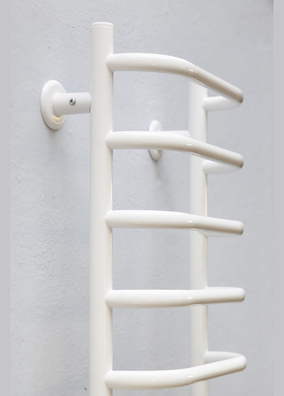 Сушарка для рушників електрична ТЕПЛИЙ СВІТ Слім білий лівосторонній з кнопковим перемикачем Теплий світ (317937481)