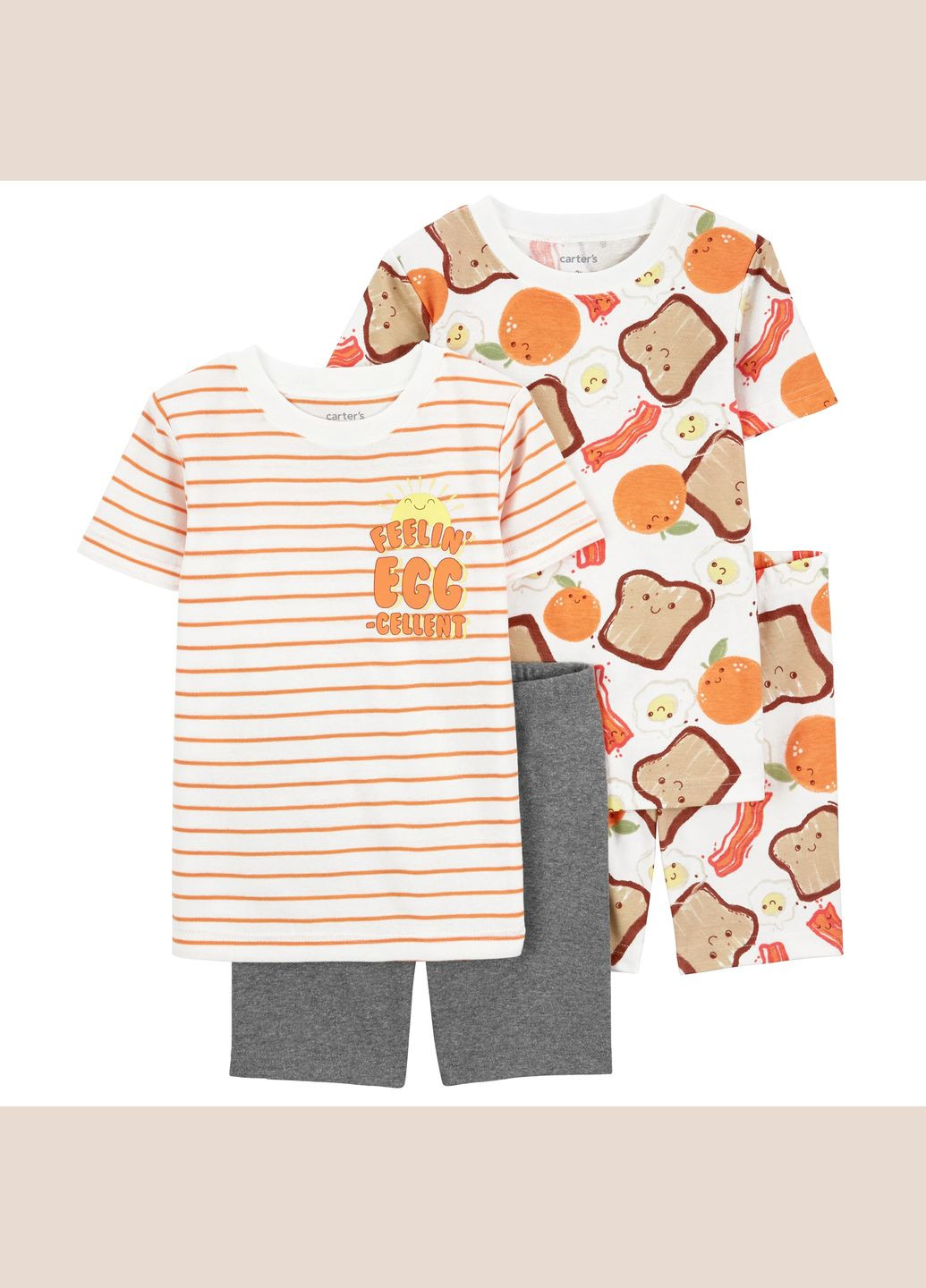 Комбінована комплект піжам 2в1 для хлопчика 93-98 см (2q510710_) Carter's