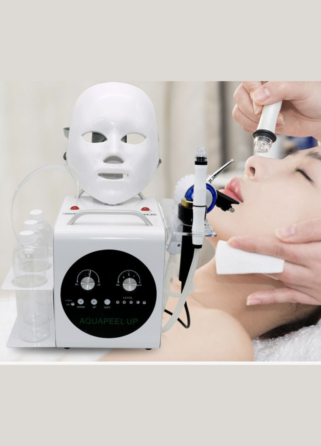 Косметологический комбайн SPA 600, 5 в 1 многофункциональный с гидропилингом No Brand (340274124)