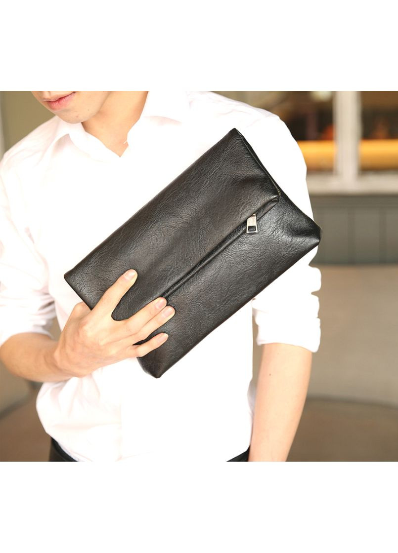 Большой мужской клатч из экокожи барсетка кошелек портмоне для документов и денег ProDobro (363259426)