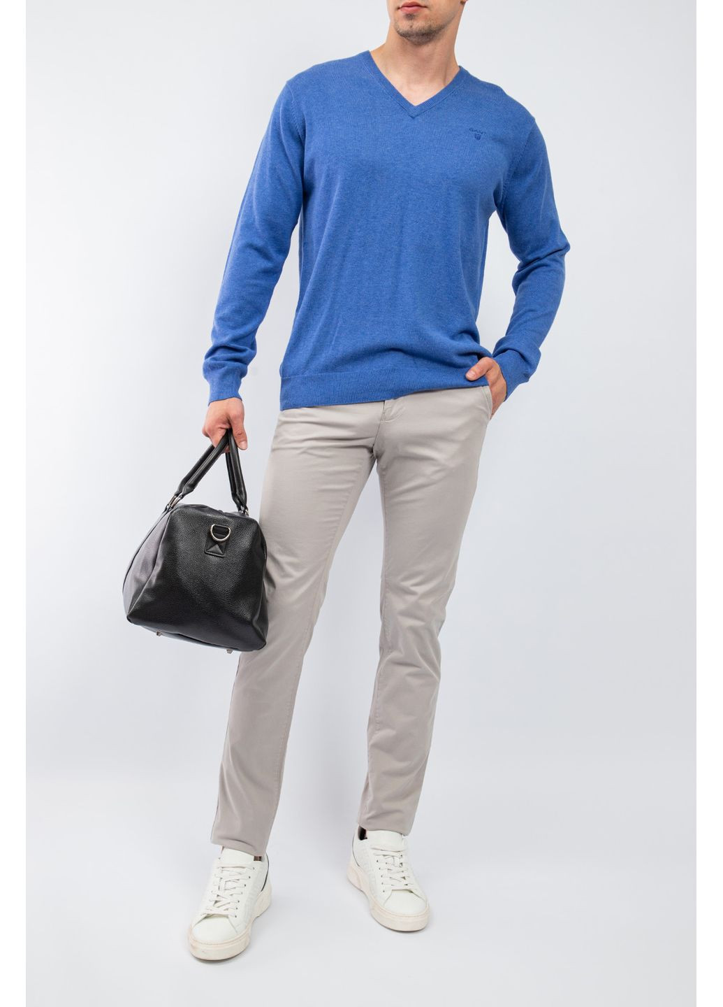 Молочные кэжуал демисезонные брюки Jack & Jones