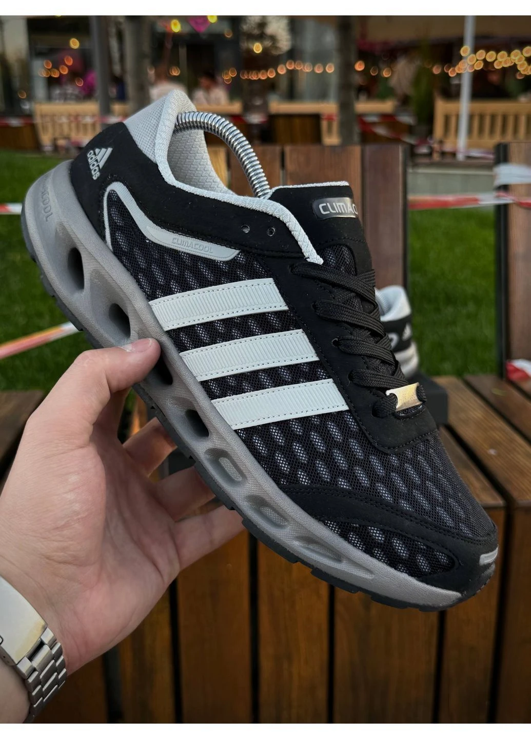Черные всесезонные мужские кроссовки No Brand