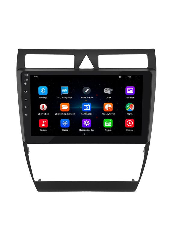 Штатна магнітола для Audi A6 II (C5) Рестайлінг 2001-2005 екран 9" 1/16Gb/ Wi-Fi GPS Optima 20 шт. Lesko (336203113)