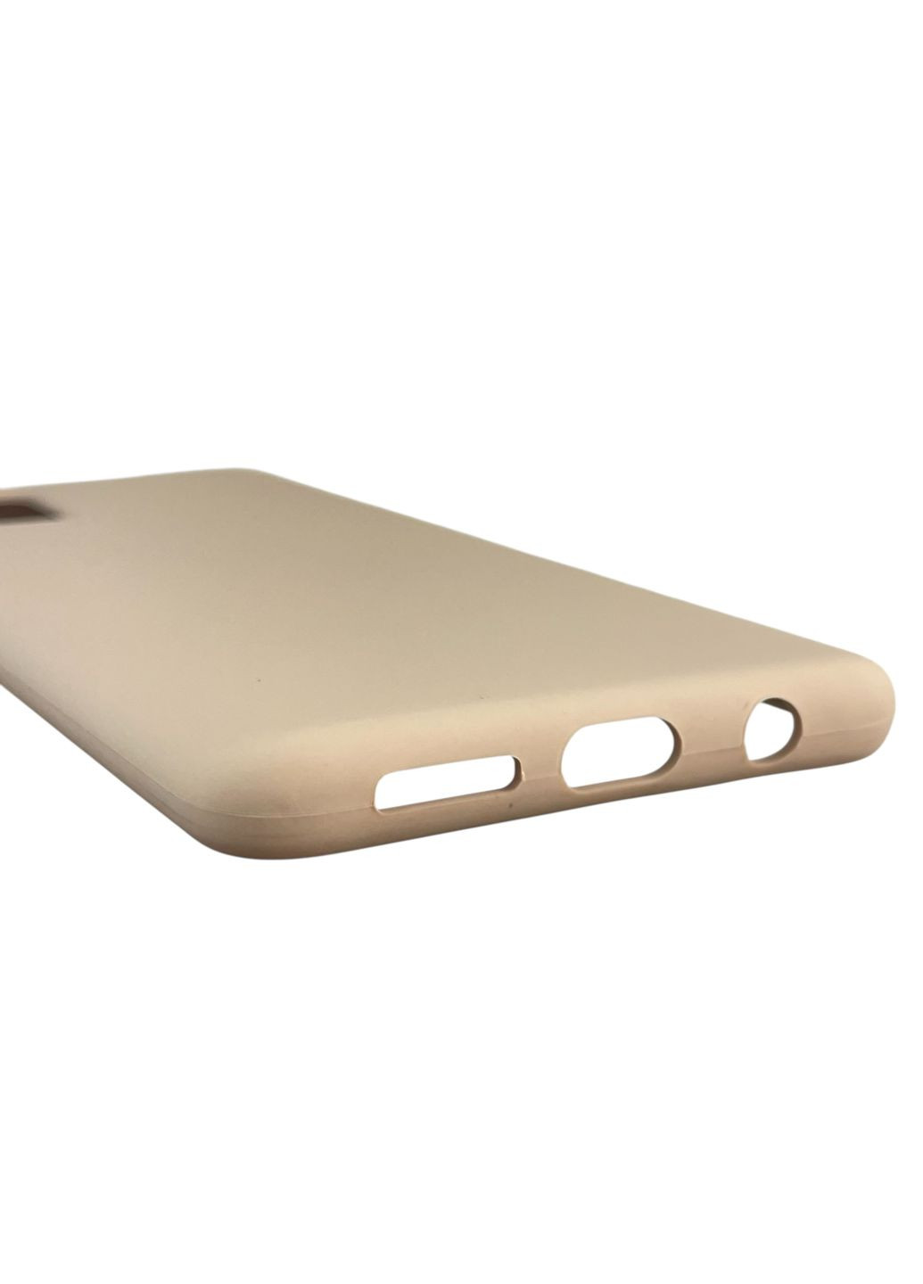 Чехол для Galaxy A51 (SM-A515F) силиконовый с микрофиброй нескользящий на самсунг а51 пудровый Samsung (366387416)