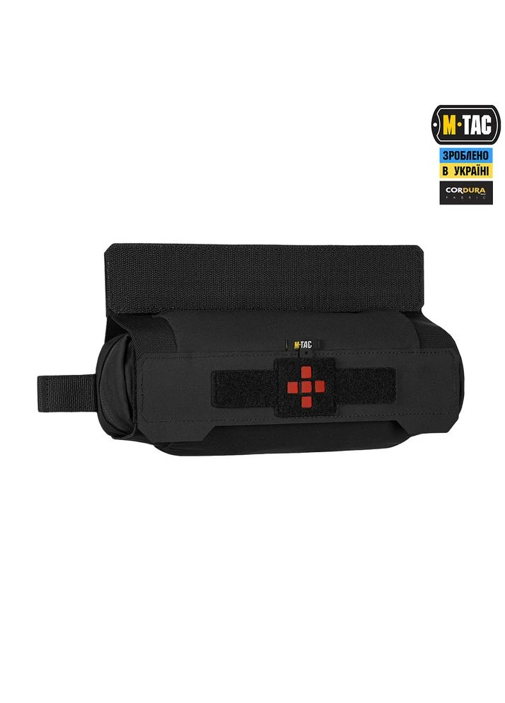 Подсумок медицинский горизонтальный ROLL Elite Black RZCOM17 M-TAC (315338975)