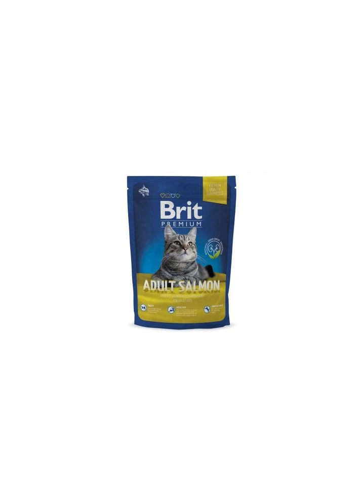 Cat Adult Salmon 800g (д/взрослих с лососем) Brit Premium (386997809)