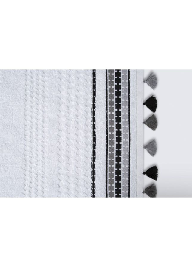 Irya полотенце jakarli - coplin gri серый 50*90 серый производство -