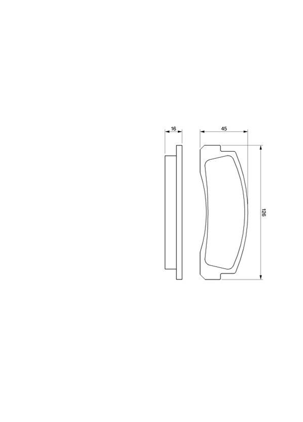 Колодки тормозные передние (Швеция) VAZ LADA 2120, ВАЗ Лада 2120 76-21 #RP2121 UARMJIC22 Raiso (361235400)