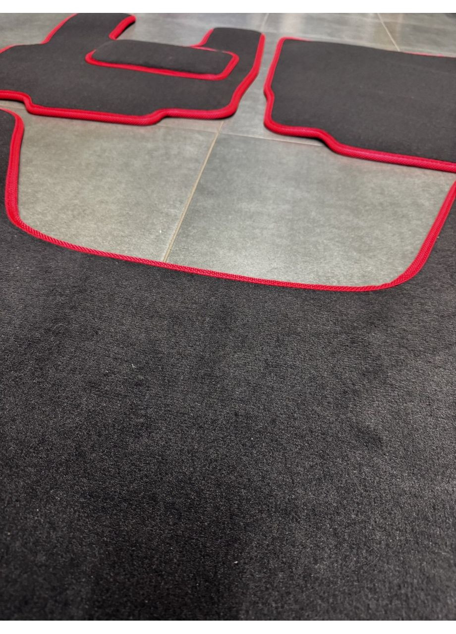 Ворсові килимки в салон для DAF 95 /ДАФ 95, Ворс Фортуна, Чорні Beltex XF (365875225)