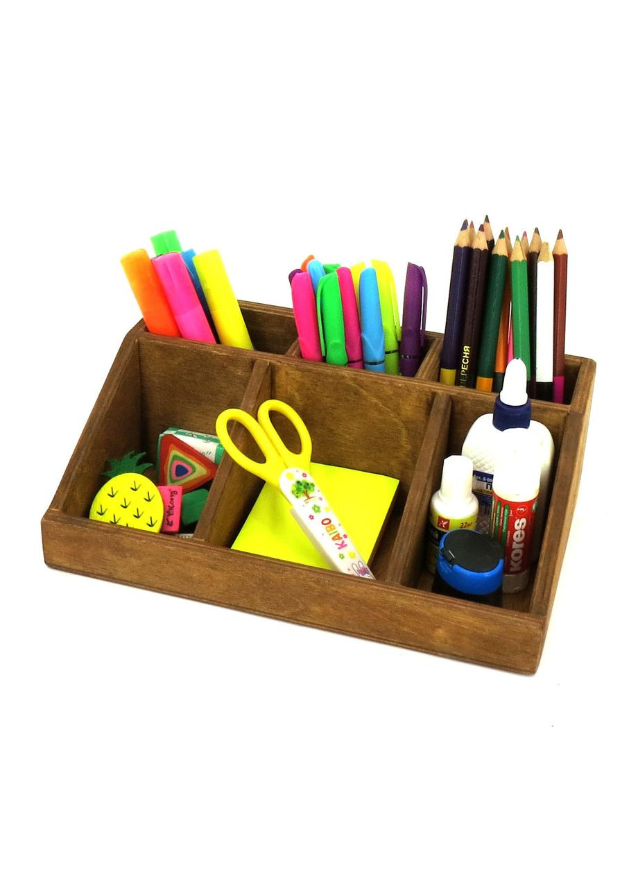 Настольный органайзер из дерева Лоренс мускат (КНЦ-004207) No Brand (328227155)