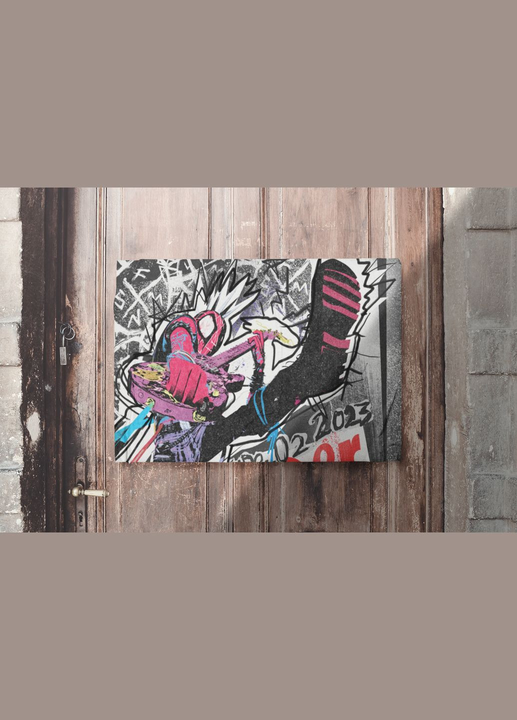 Плакат- з принтом Людина павук Павутиння Всесвіту Павук павук Spider A4 А0 Кавун постер (316210420)