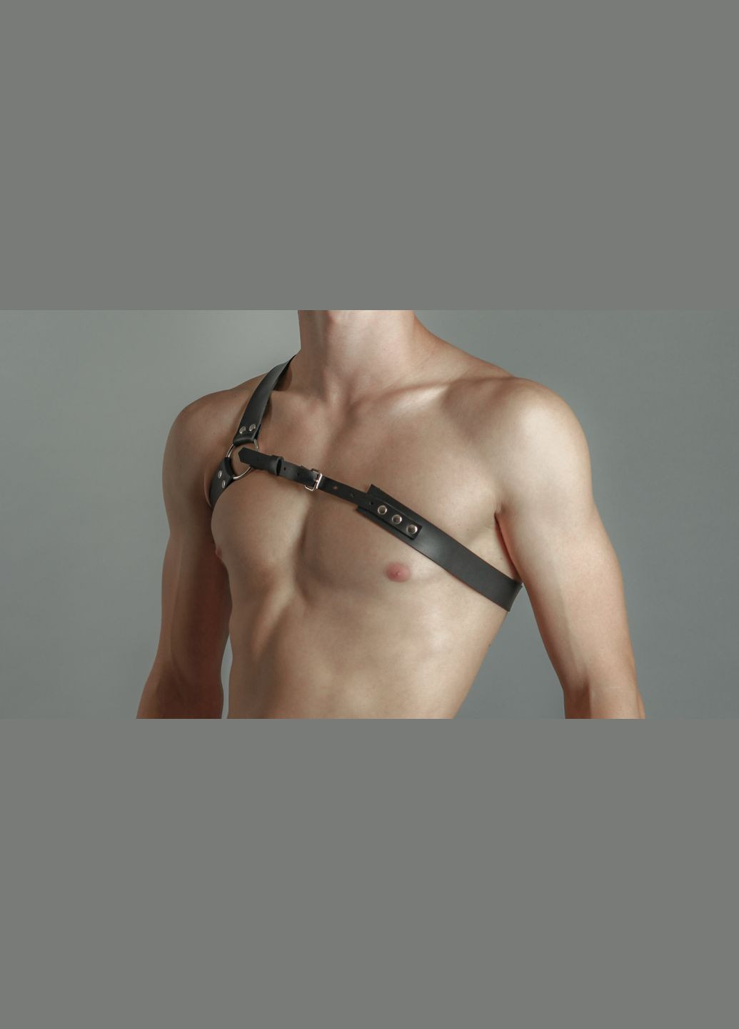 Натуральная кожа мужская портупея мужская на плечи и талию Needle 235 No Brand (296492331)