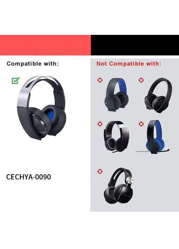 Амбушюры PlayStation Platinum PS3 PS4 7.1 PS Vita CECHYA-0090 Охлаждающий гель Sony (346059143)