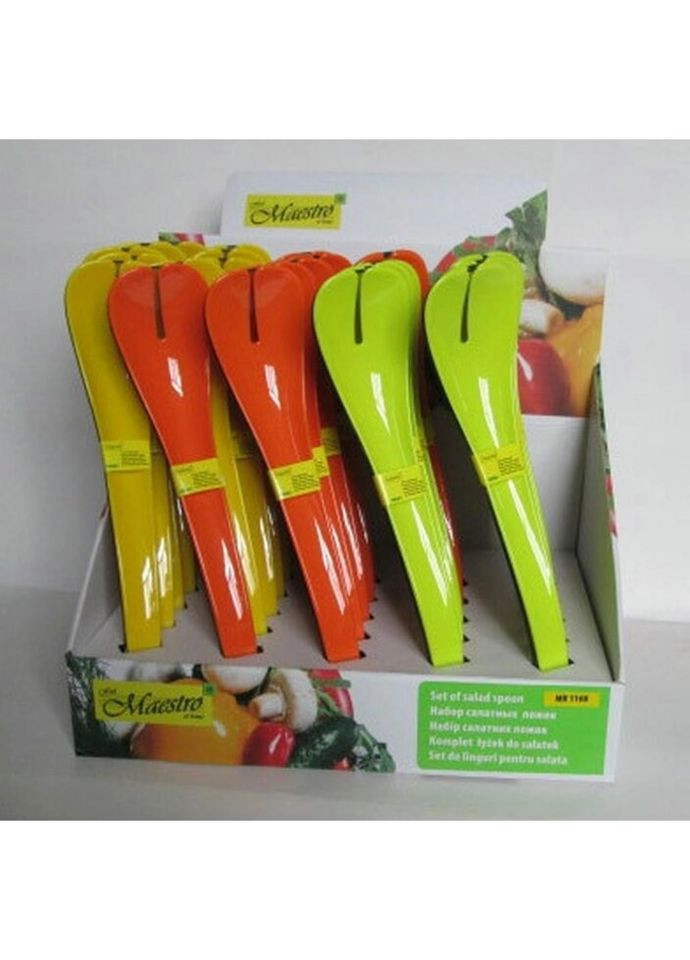 Набор ложек для салата 2 в 1 MR-1168 Maestro (324031580)