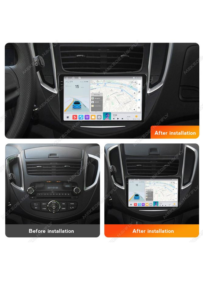Штатна магнітола M6 Plus Chevrolet Tracker 3 (2013-2019) CarPlay QleD Mekede (351868370)
