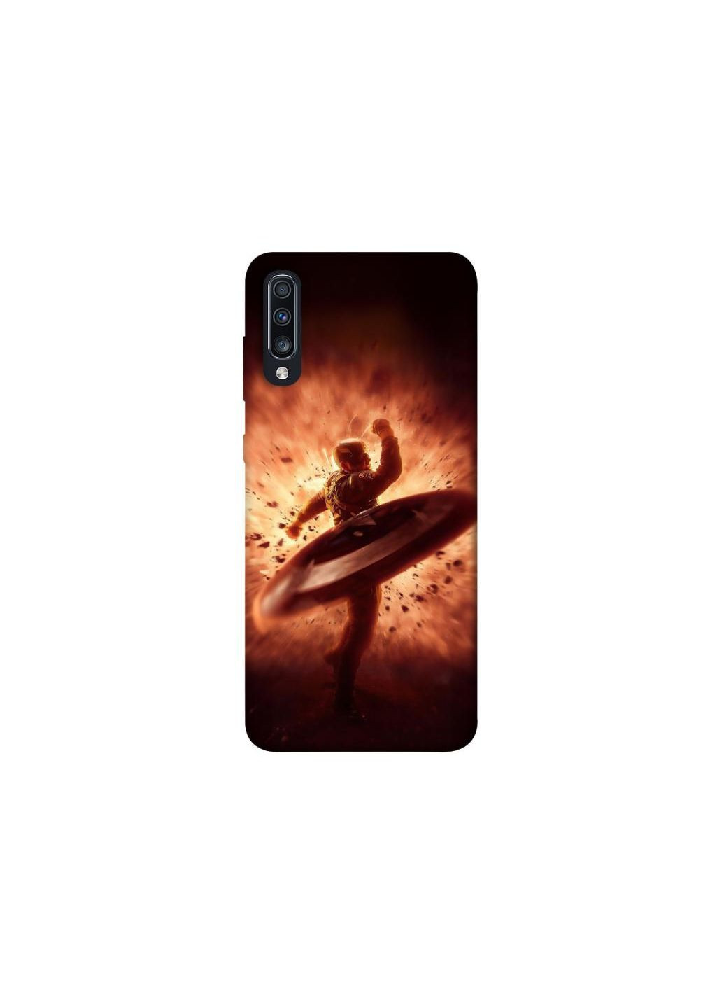 Чохол на Samsung Galaxy A70 (A705F) Captain America throw Frontalka (353337051)