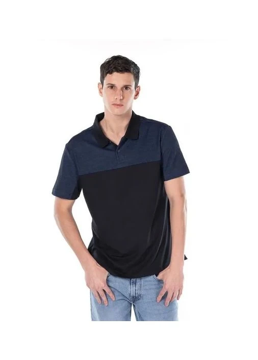 Комбинированная мужская футболка polo, размер l Calvin Klein slim fit
