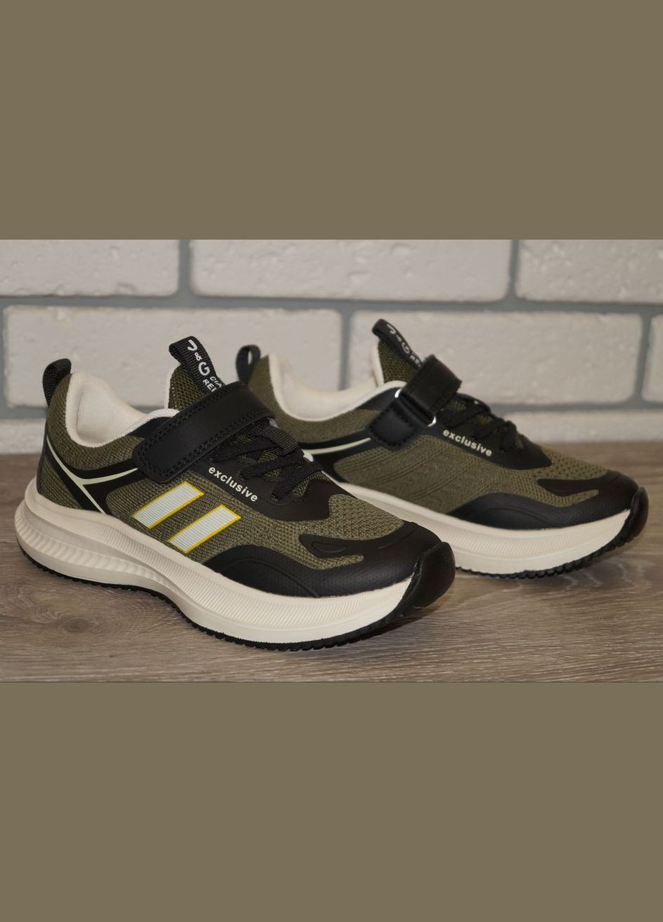 Зеленые демисезонные кроссовки спортивные для мальчика зеленые Jong Golf