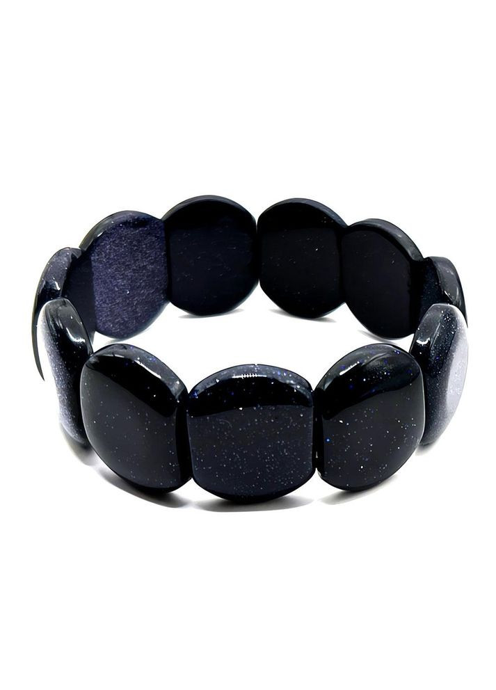 Браслет авантюрин синій пісок 18 см No Brand (338219487)