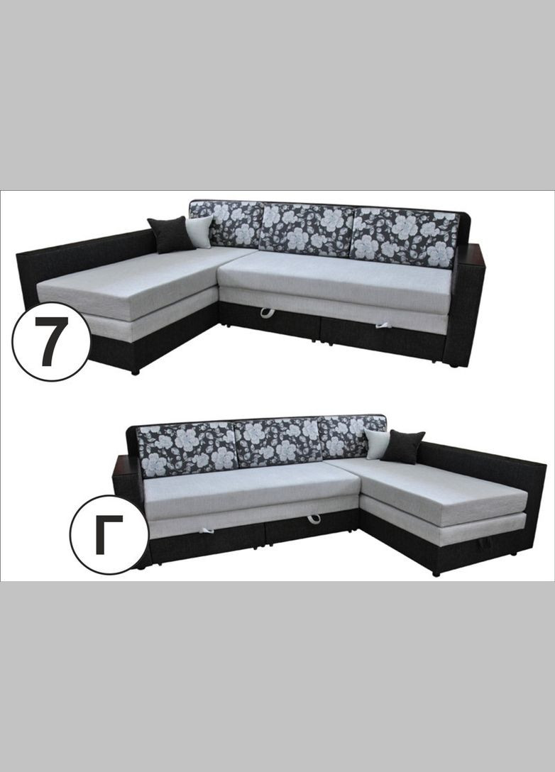 Угловой раскладной диван с нишей Лорд В+ ТМ No Brand (322500824)