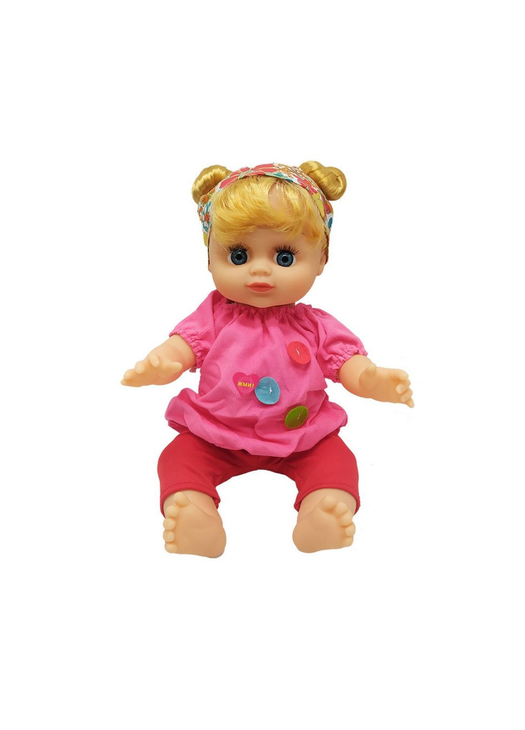 Музыкальная кукла Алина на русском языке 24х20х12 см Bambi (289464524)