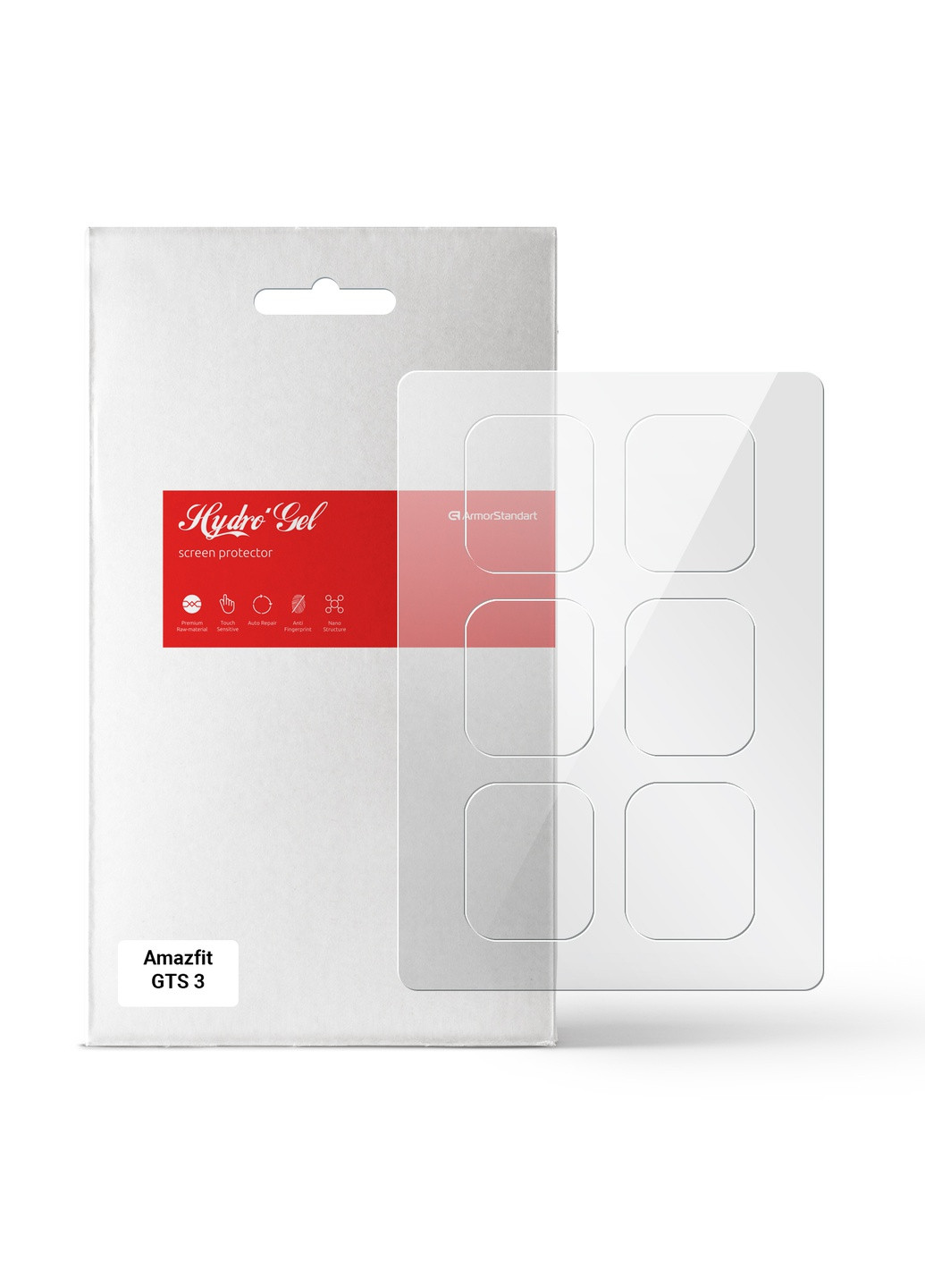 Гидрогелевая пленка для Amazfit GTS 3 6 шт. (ARM62162) ArmorStandart (343049528)